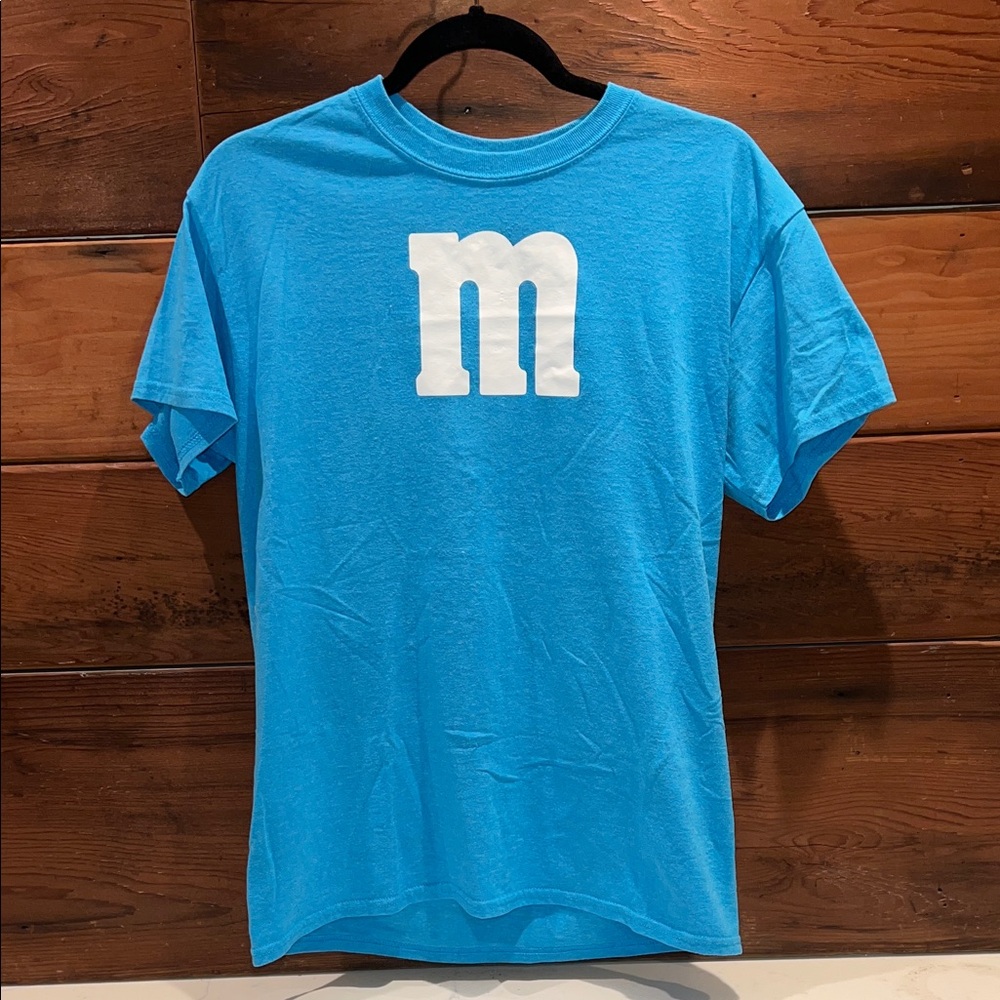 🔥‼️Gildan Light Blue Tee with White Lettering‼️🔥